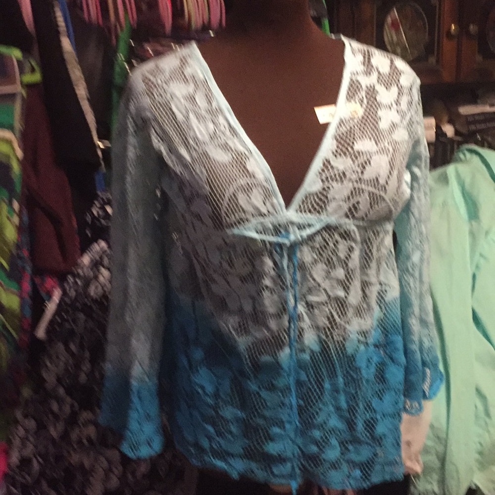 Crocheted blouse